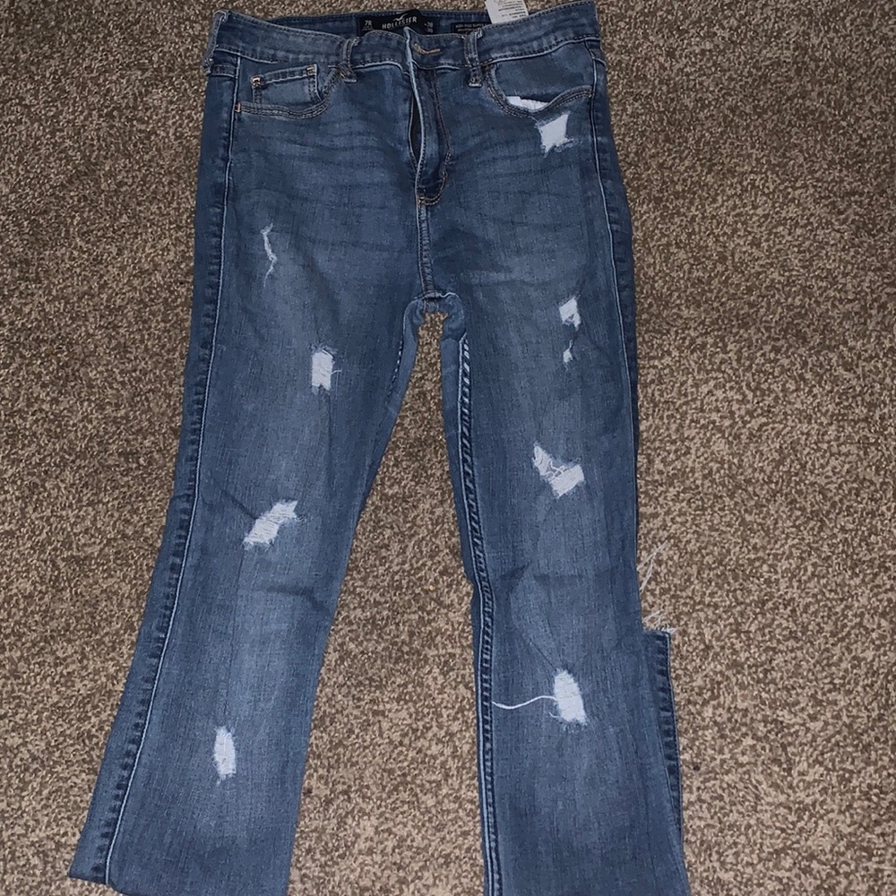 Hollister ripped jeans